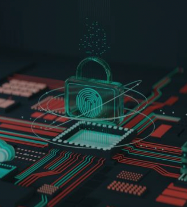 A large statue of a euro sign in front of tall buildings