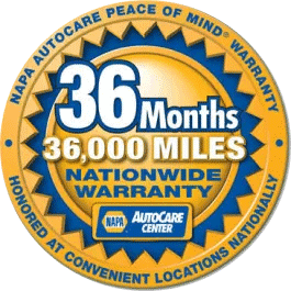 NAPA Autocare warranty in Taylorsville, MD