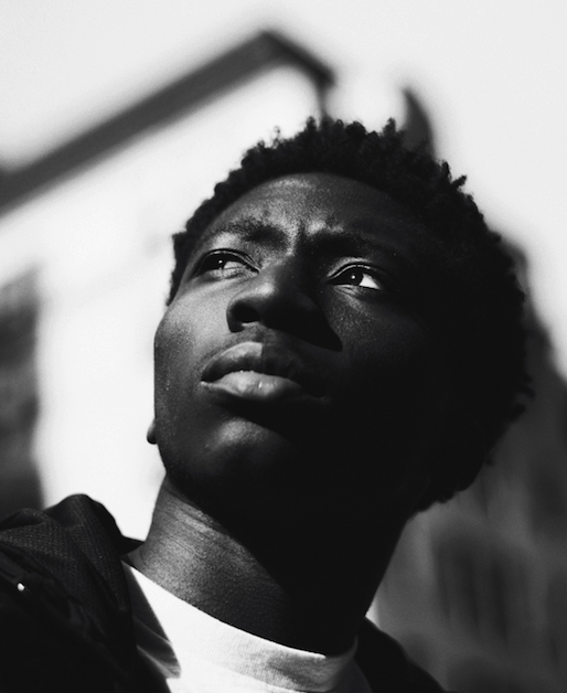 Depressed Teenager in Black and White