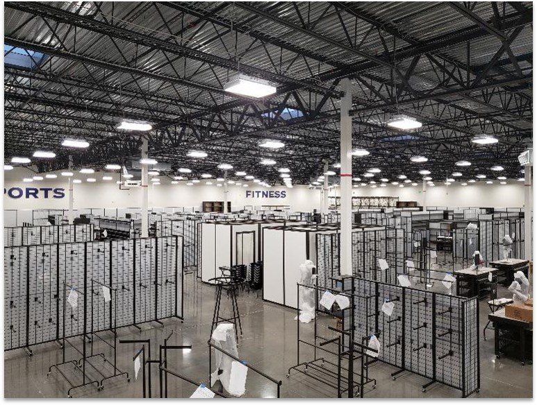 Store Grid Shelves — Marietta GA — Quantum Installation Group