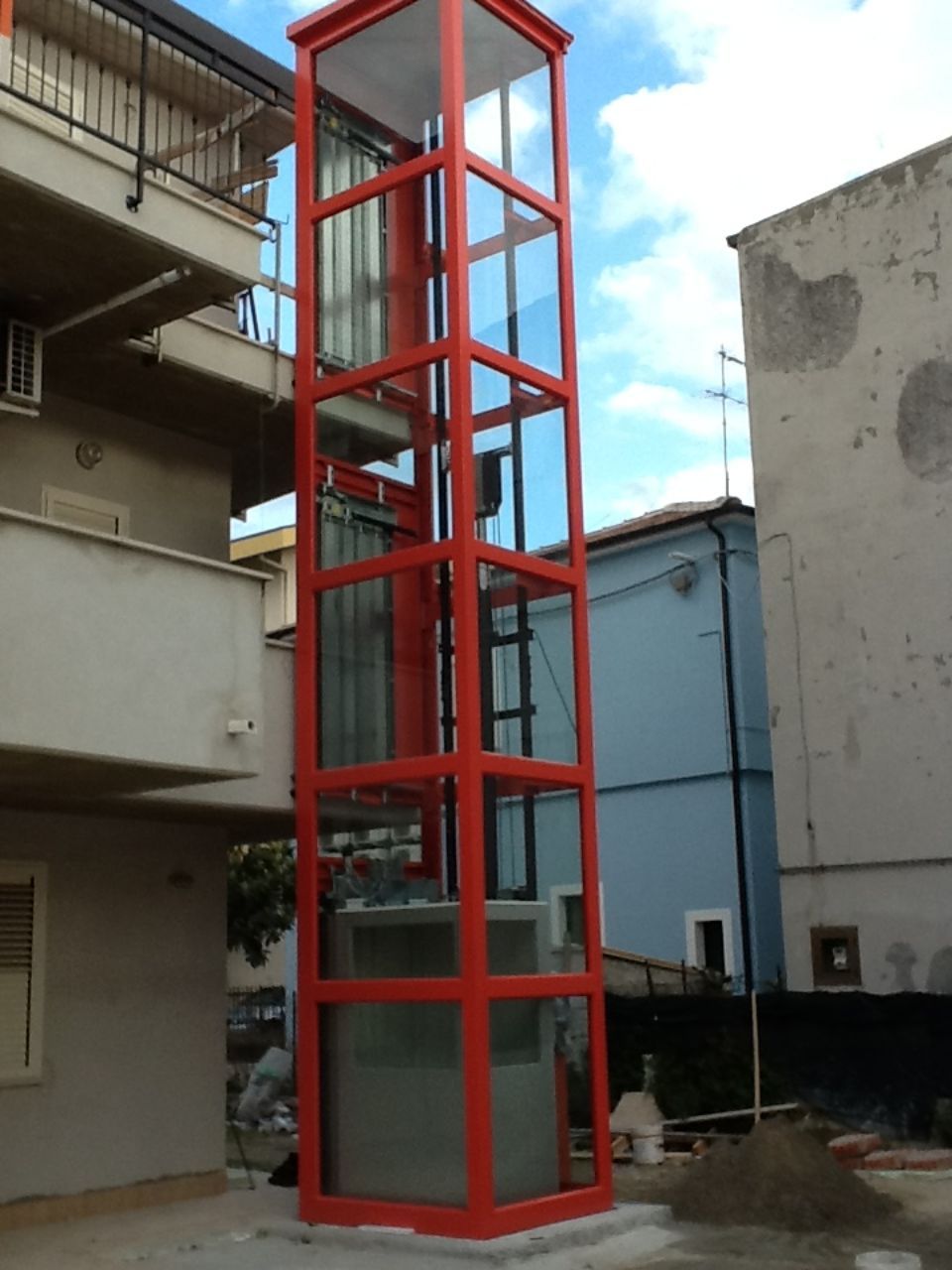 installazione ascensori esterni