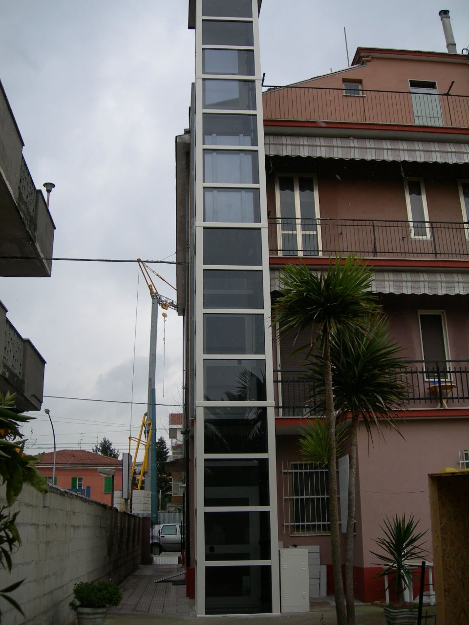 montaggio ascensori esterni