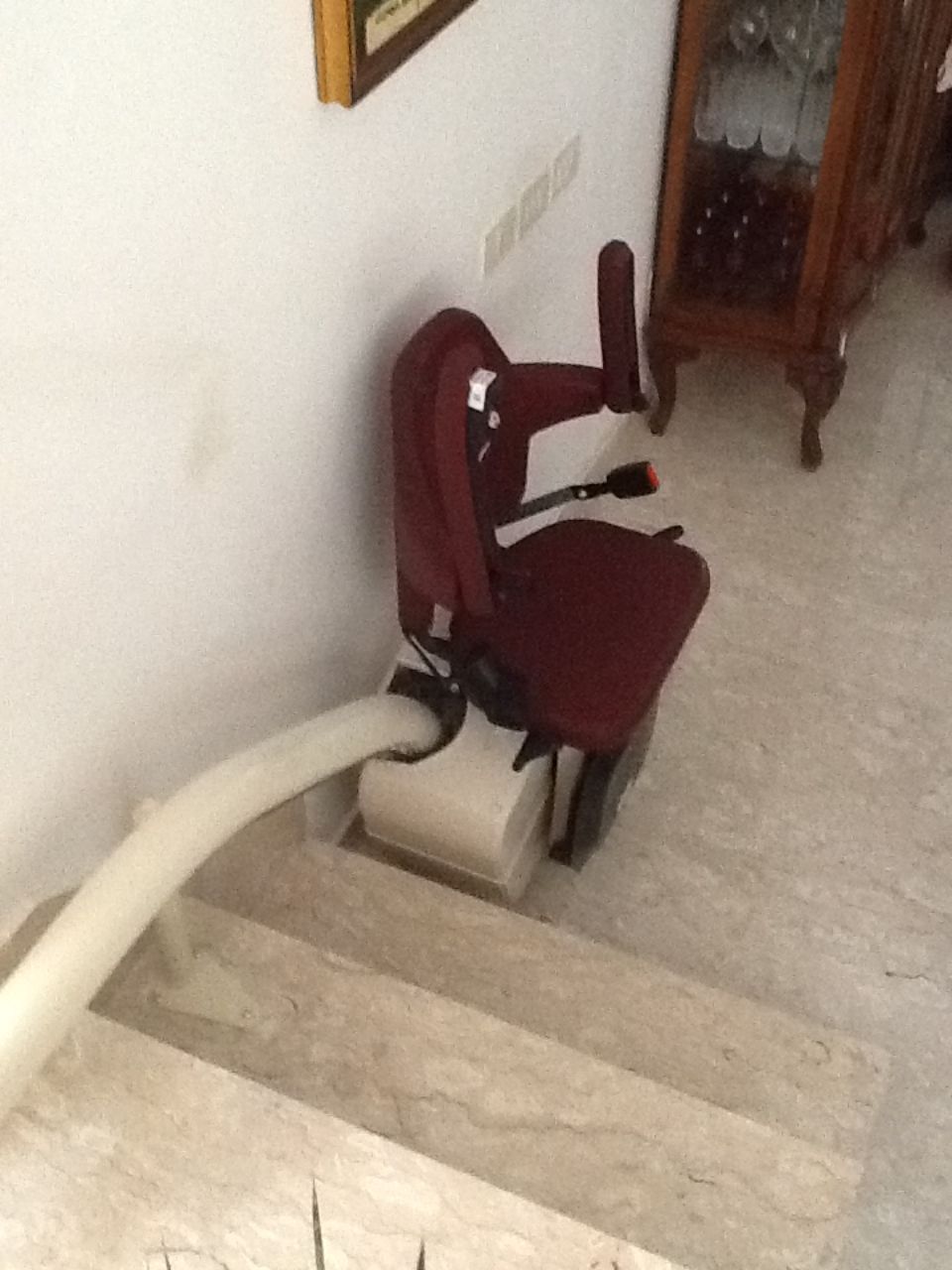 installazione servoscala per anziani