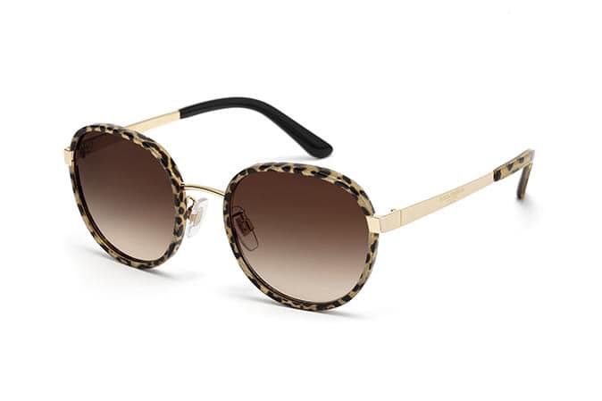 occhiali da sole leopardate