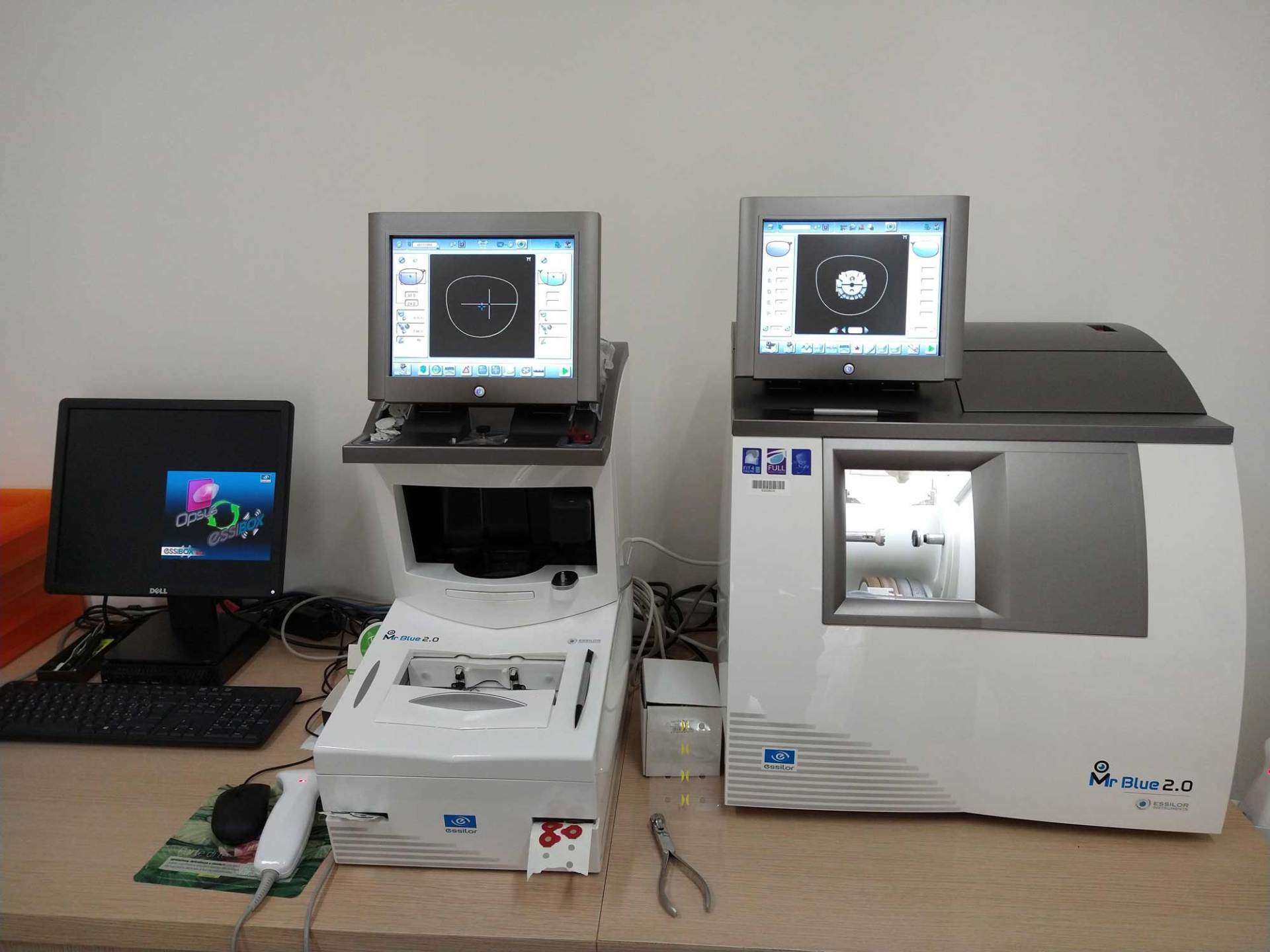 sistema computerizzaro Essilor Mr Blue 2