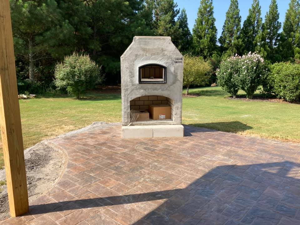 Outdoor Fireplace