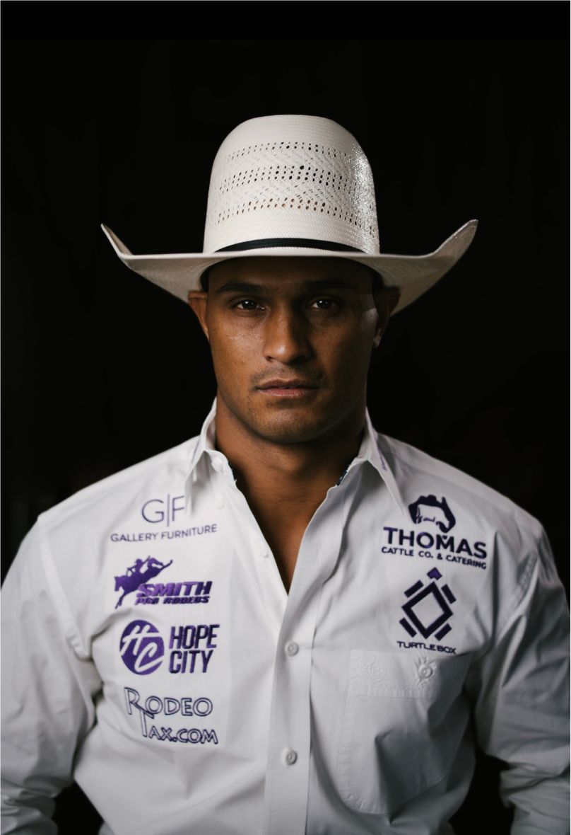 Cowboy CEO of thomas cattle and Catering