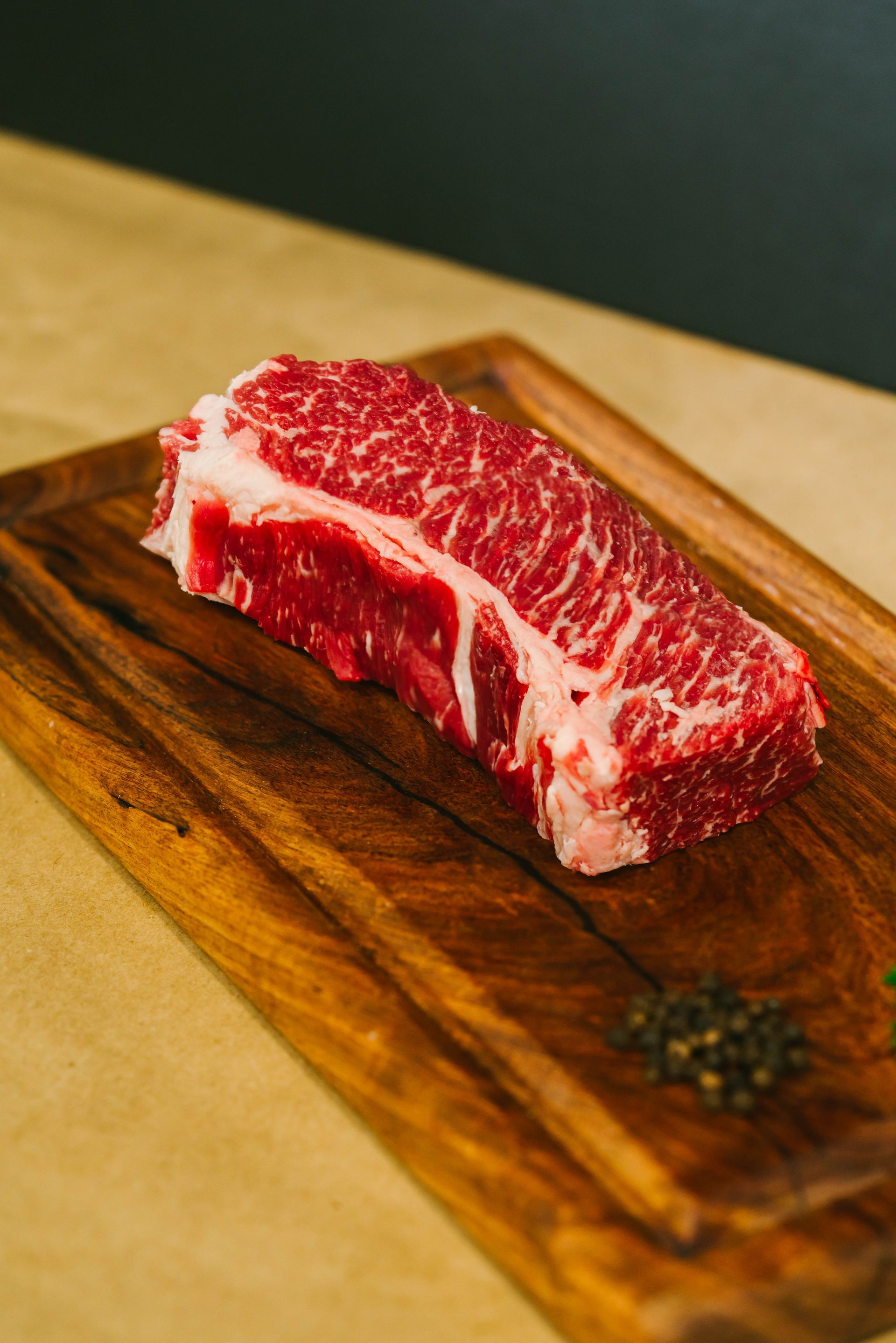 Farm to table Angus ribeye steak Houston Texas