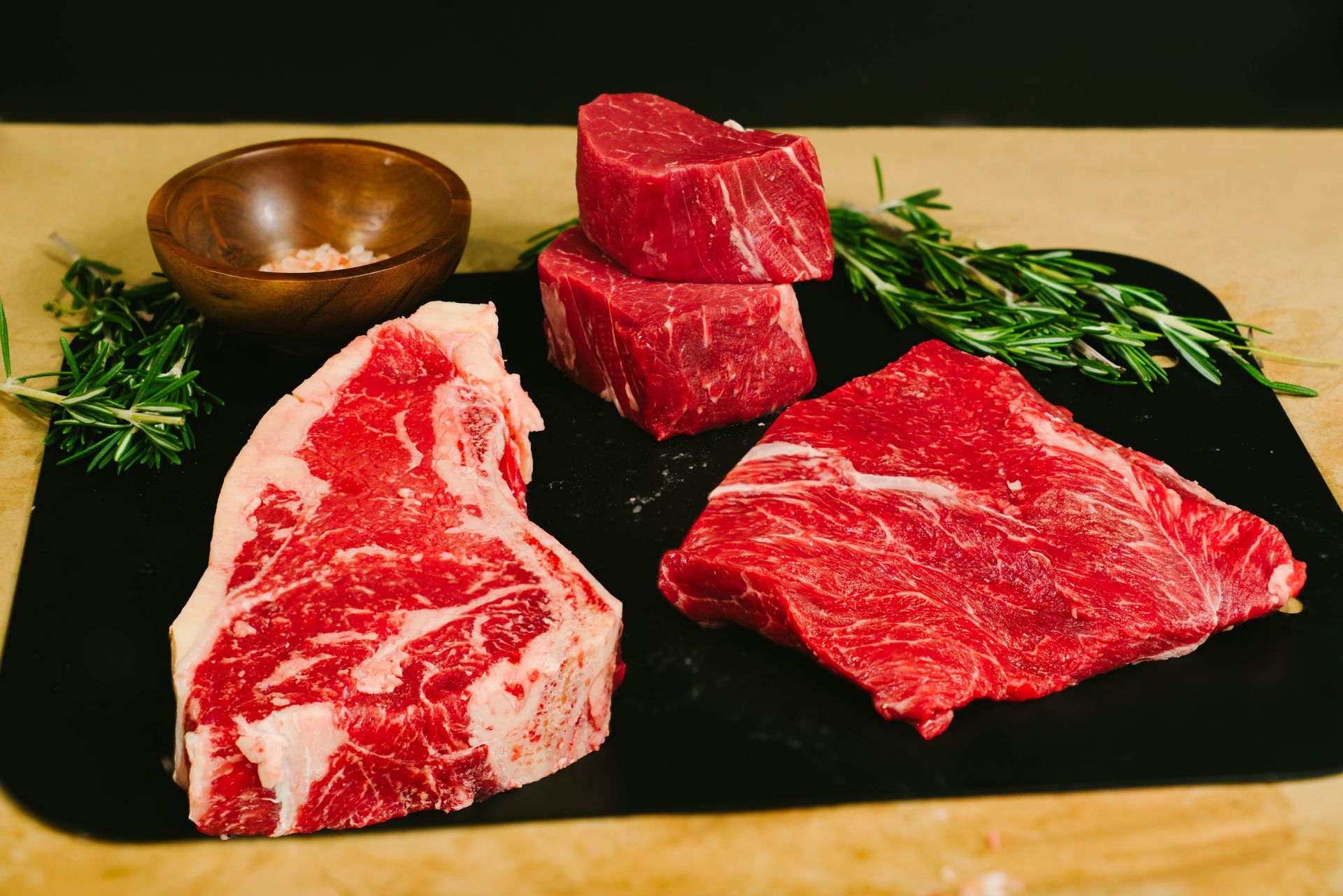 Premium Angus short ribs Houston Texas butcher shop