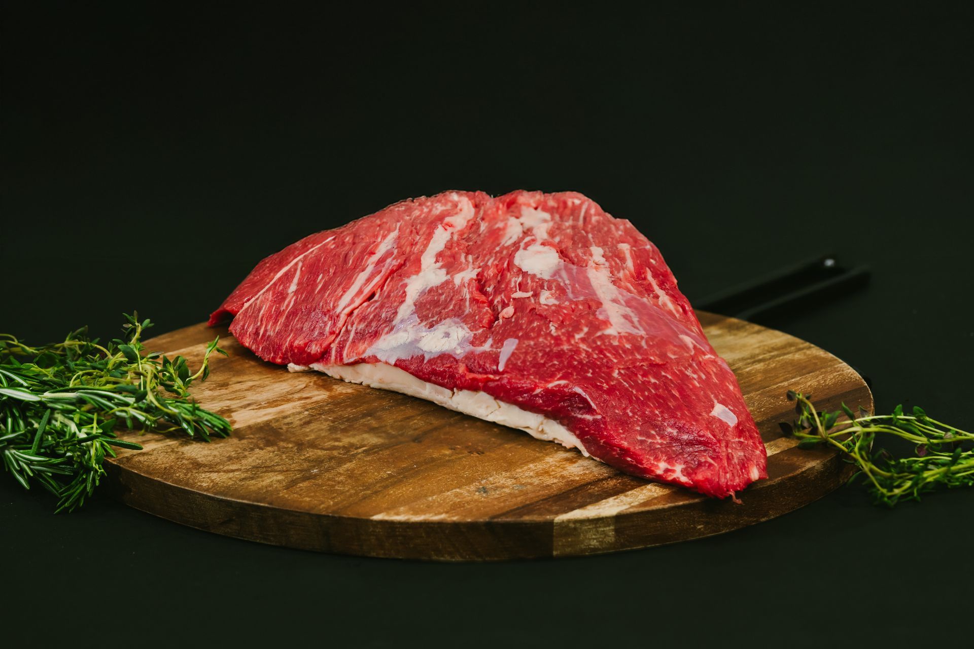 Premium Angus brisket Houston Texas butcher shop