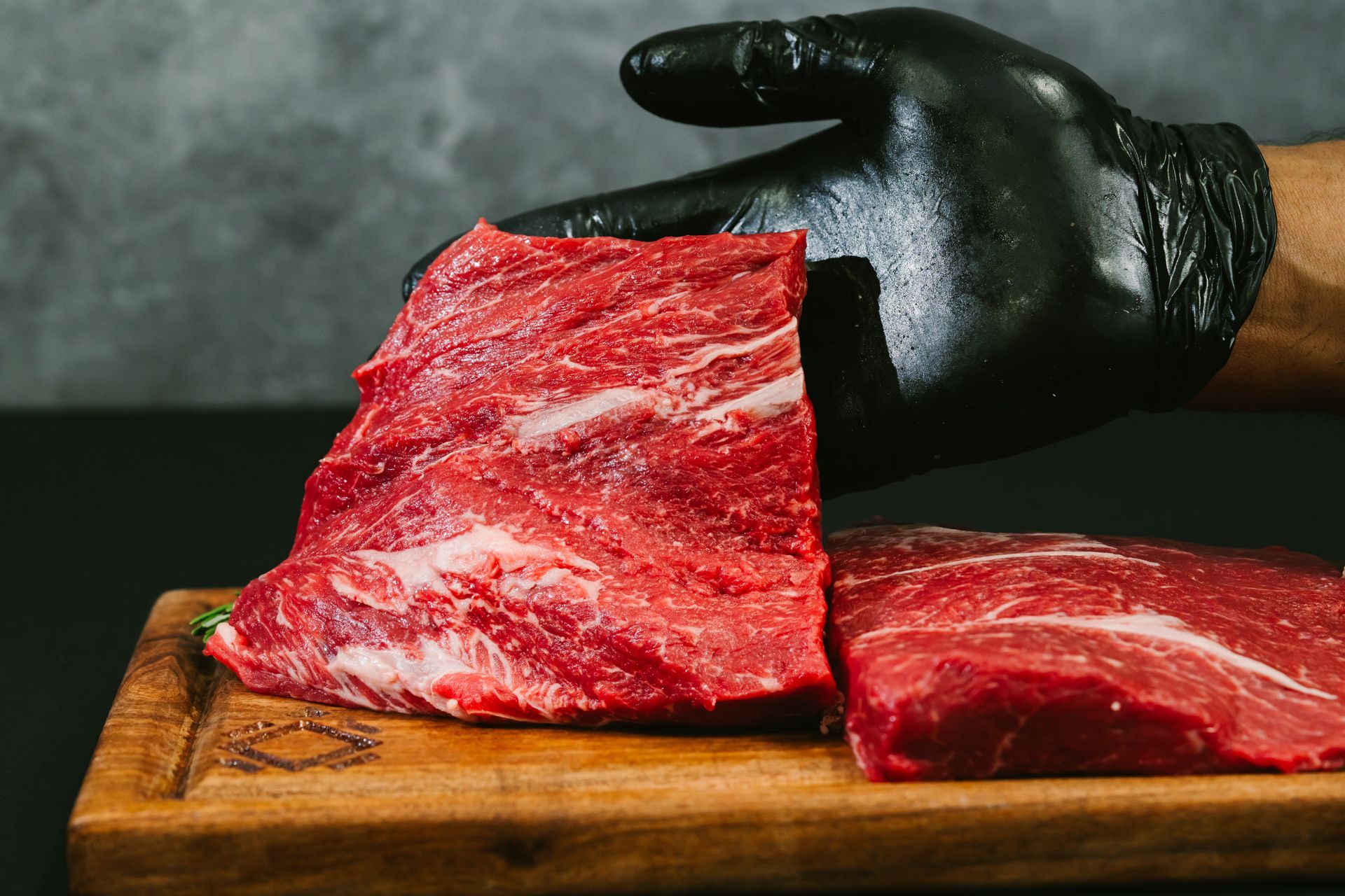 Thomas Cattle Angus tri tip cut organic beef Houston