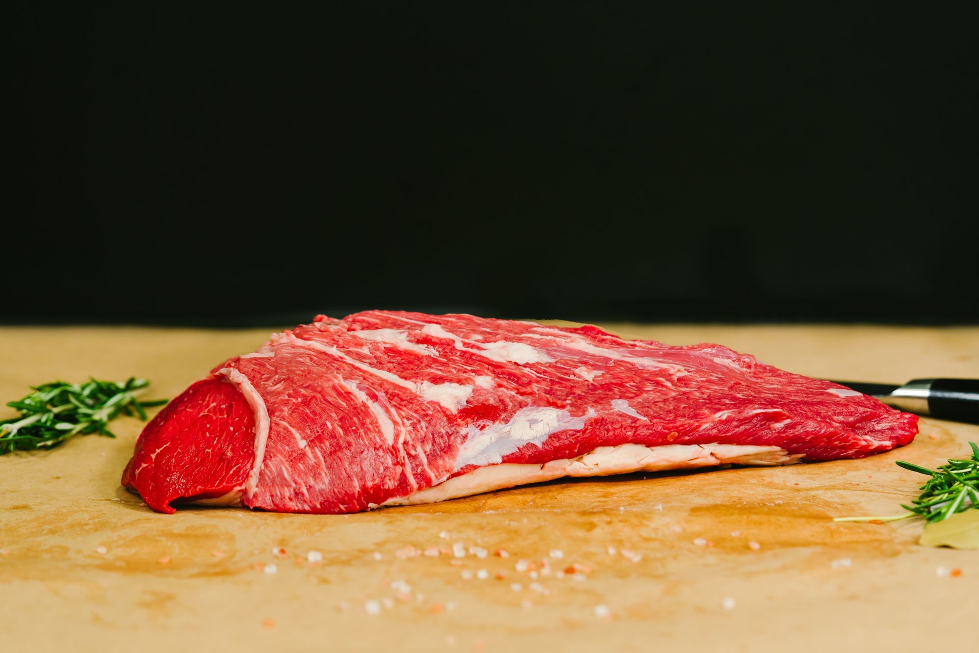 Thomas Cattle Angus ground burger farm to table Houston