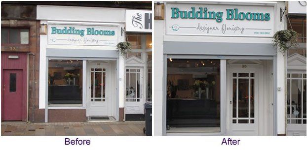 Retail store painting