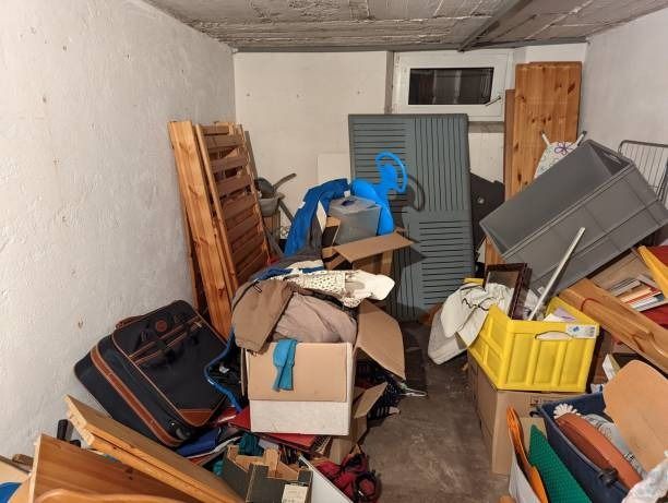 A room filled with lots of boxes and luggage