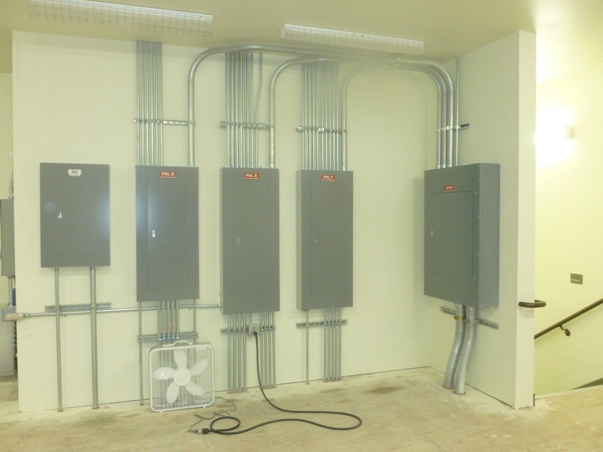 Five fire station panels — Spokane, WA — Electric Smith Inc
