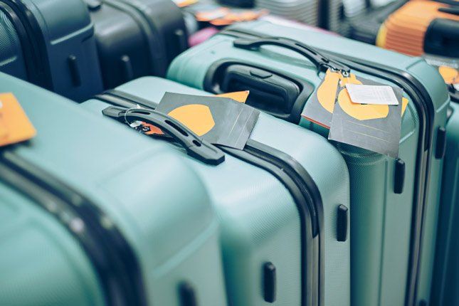 Luggage Stacked for Transport — Coaches in Tweed Heads, NSW