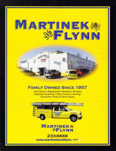 Martinek And Flynn Flyer ─ Topeka, KS ─ Martinek & Flynn Siding & Windows