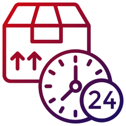 Icona - Consegne puntuali e garantite in 24 - 48 ore