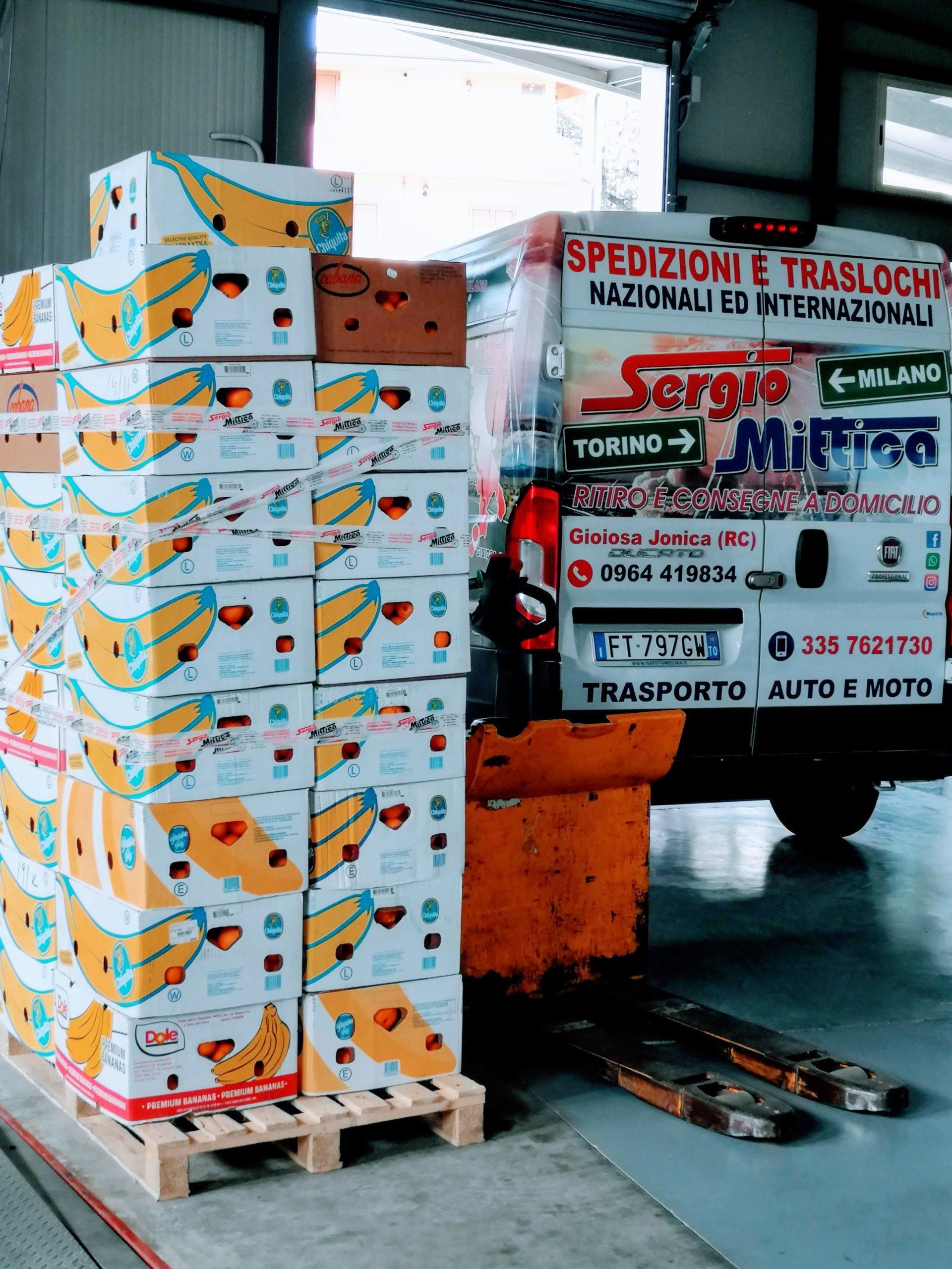 spedizione alimentari