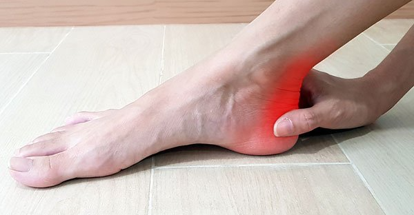 Patient Suffering From Heel Pain in North Tonawanda, NY