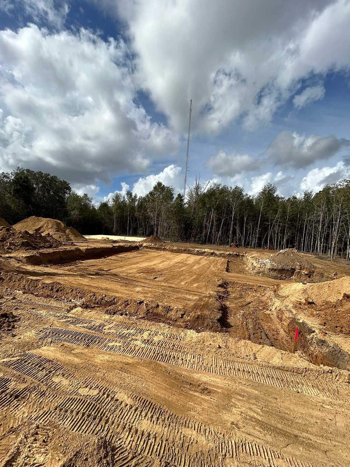 land grading for home building