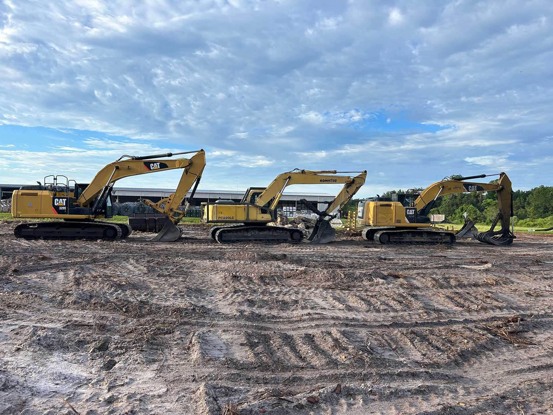 land grading for home building