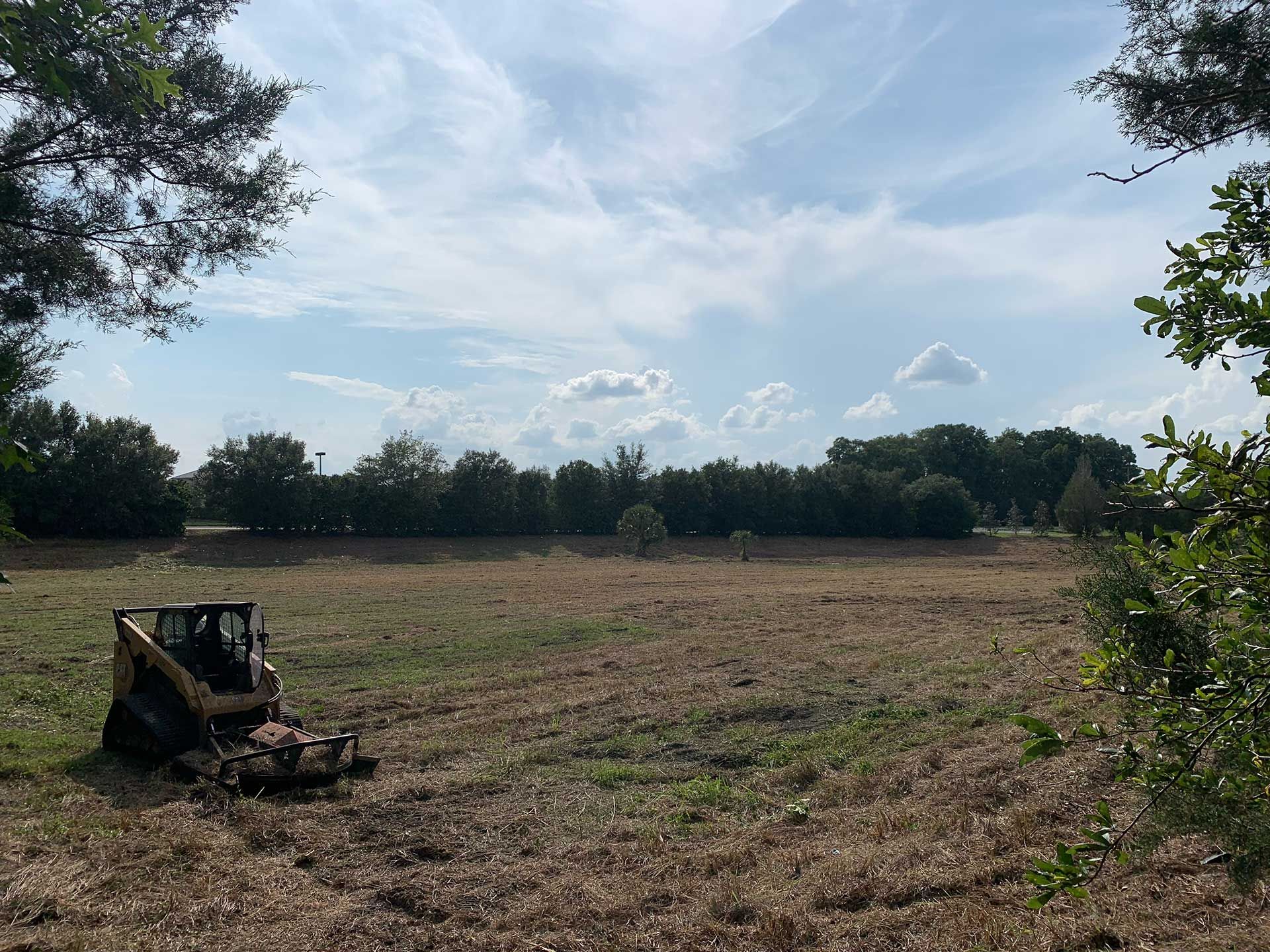 land grading for home building