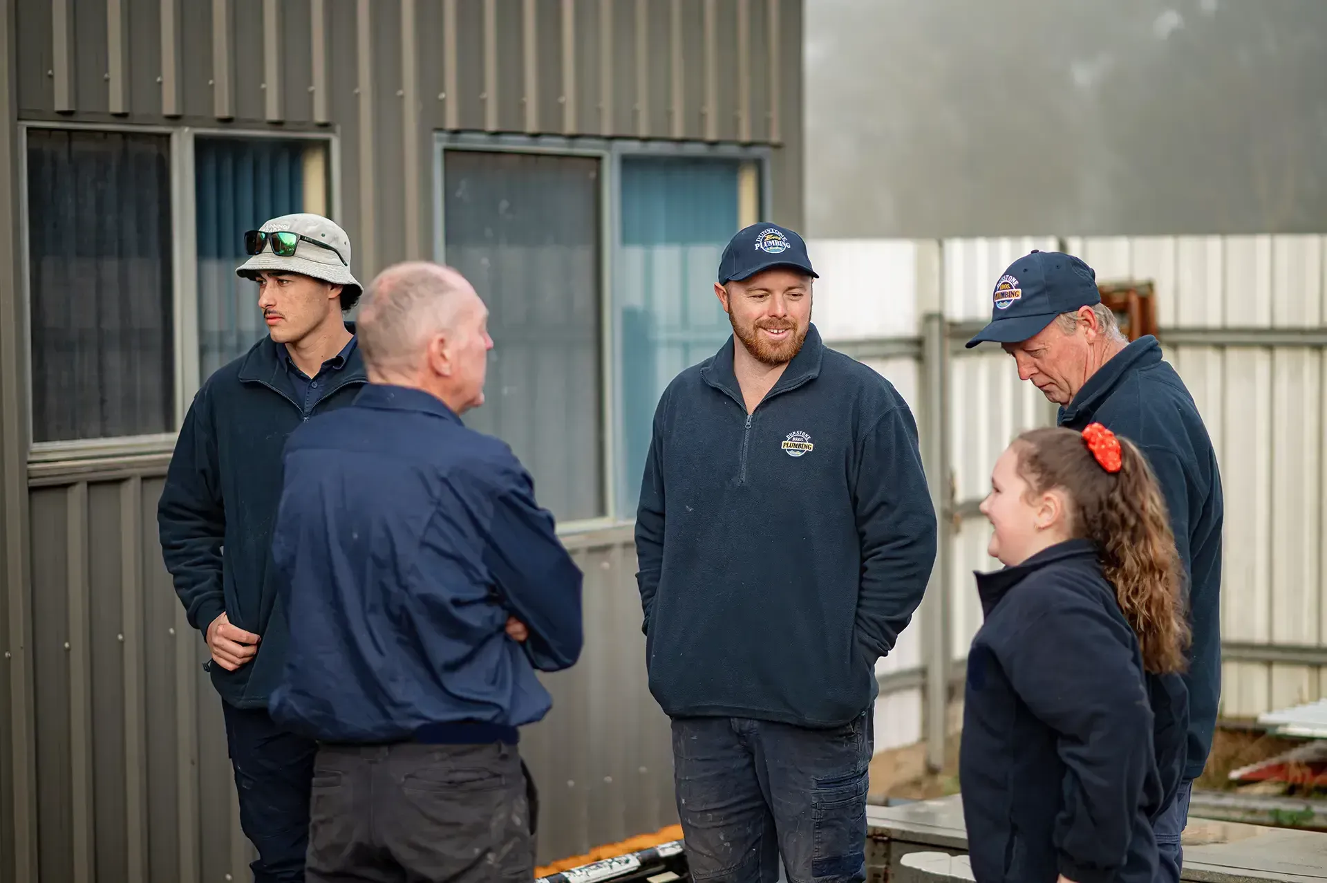 Morning breakfast at Dunstone Bros Plumbing & Roofing