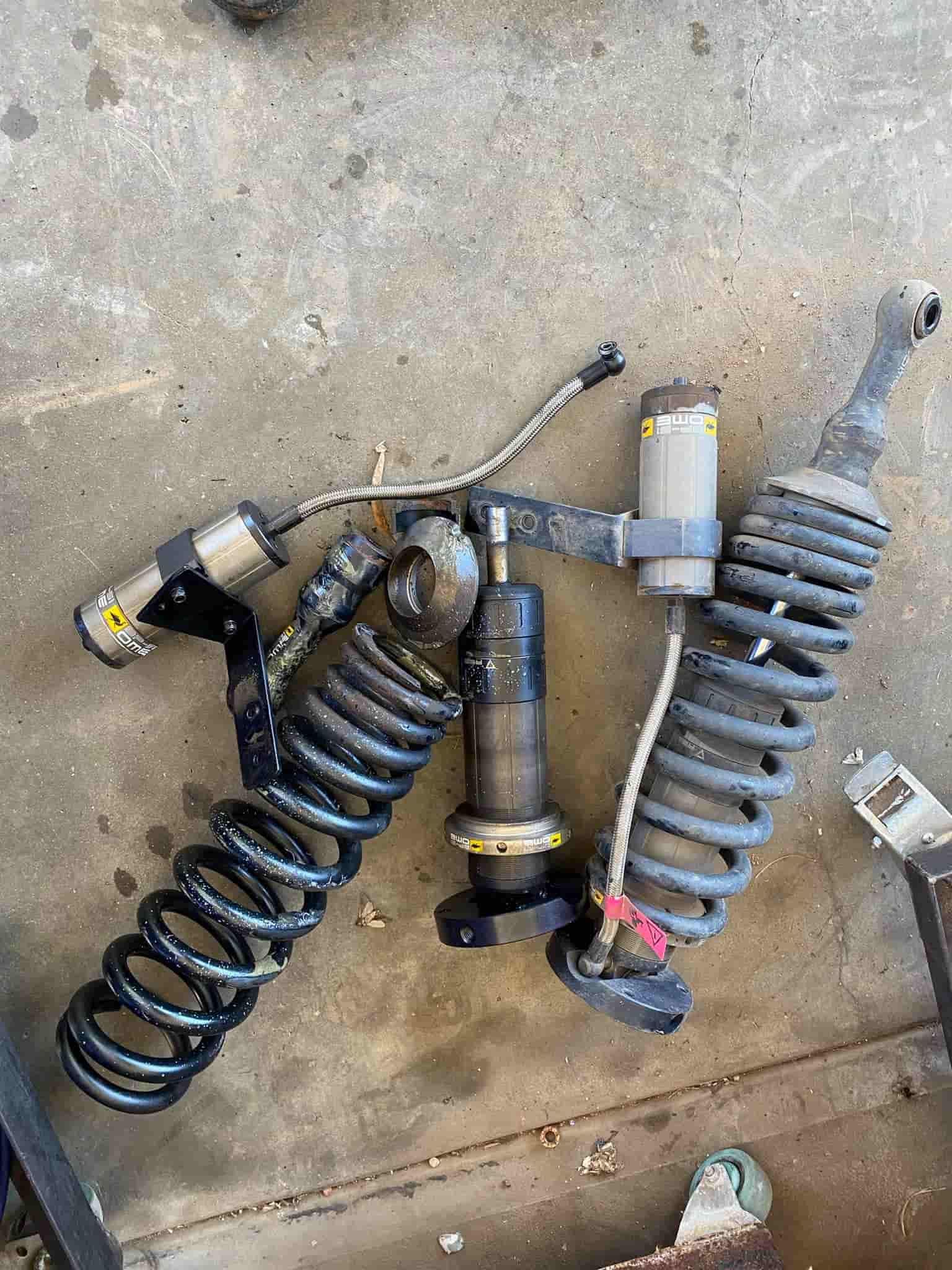 A Pair of Shocks and Springs — RK Diesel Services in Two Wells, SA
