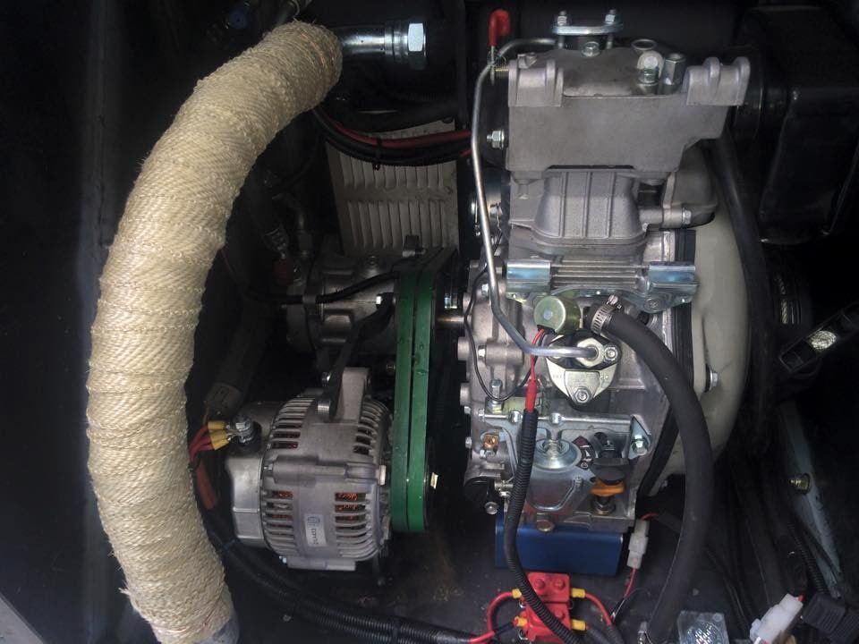 A Close Up of the Inside of a Car Engine — RK Diesel Services in Gawler, SA