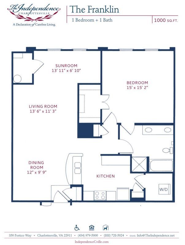 1 Bedroom Floorplan