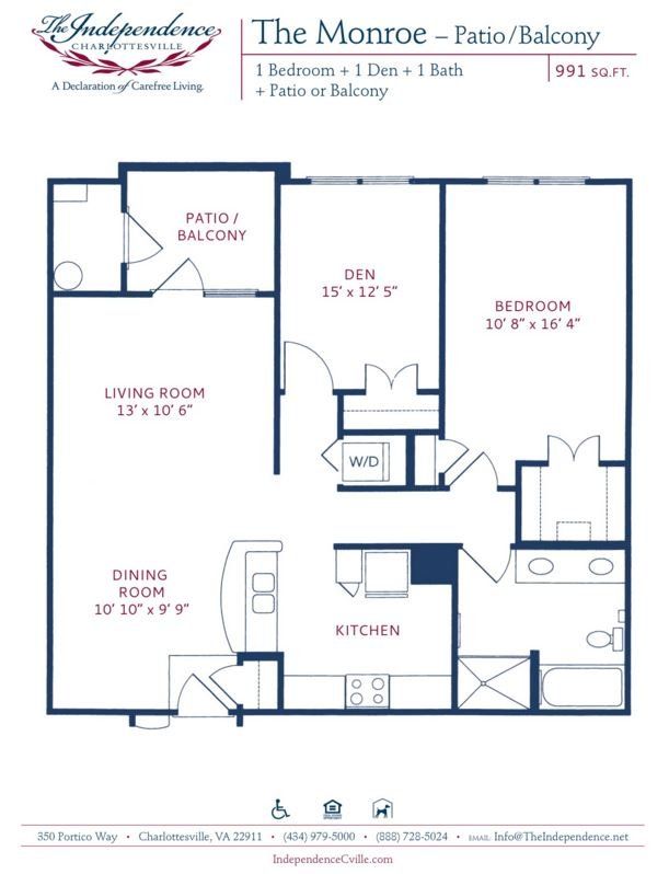 1 Bedroom Floorplan