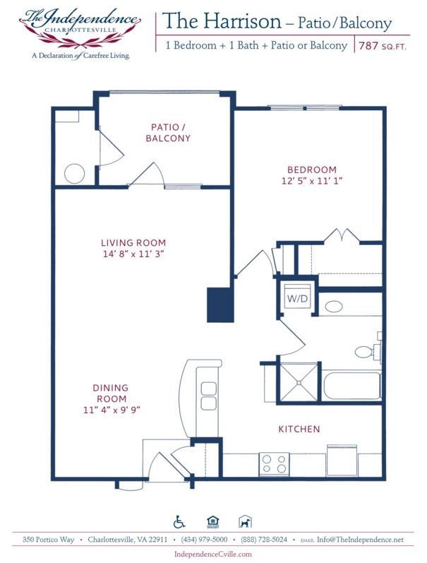 2 Bedroom Floorplan