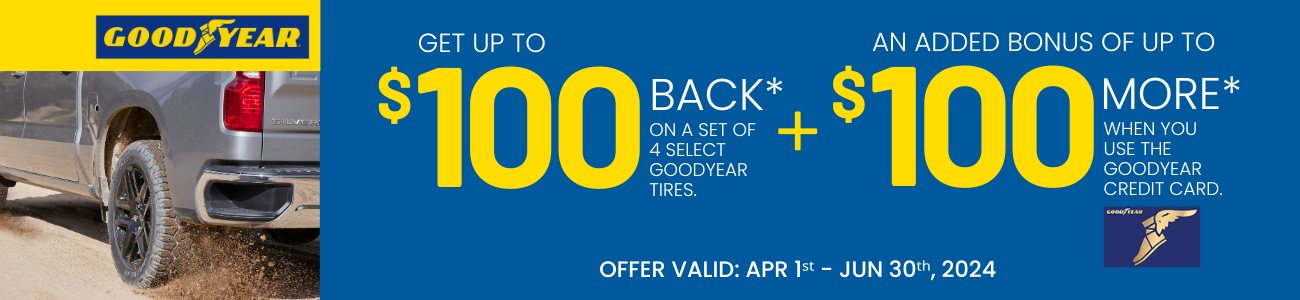 GoodYear Tires Offer