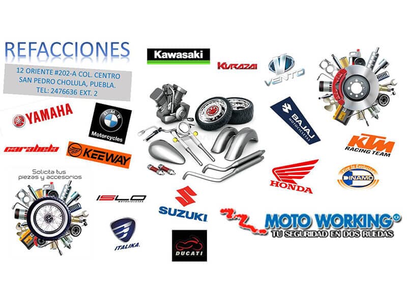 MOTO WORKING - REFACCIONES PARA MOTOS