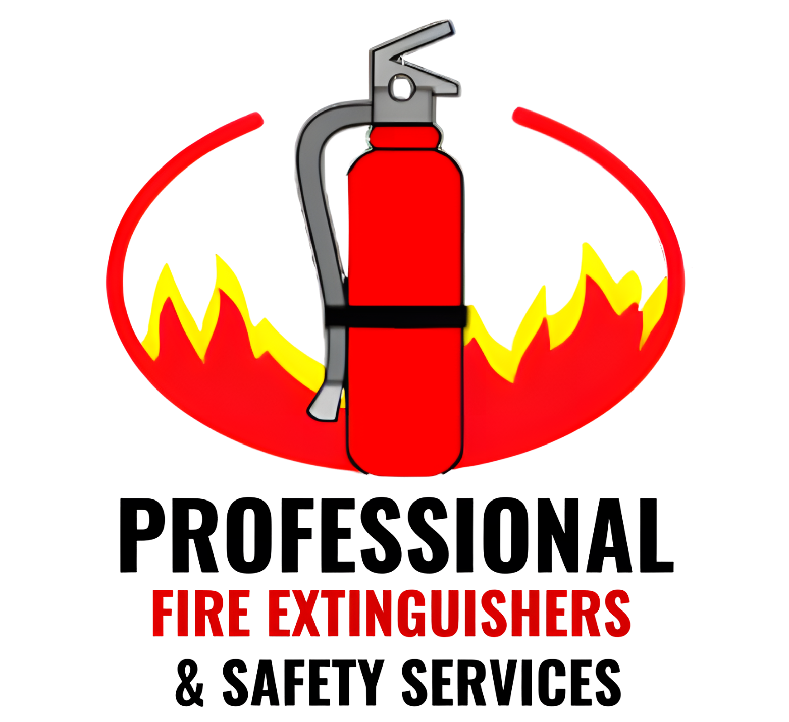 Professional Fire Extinguishers & Safety Services Logo