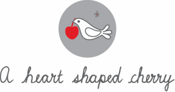 A Heart Shaped Cherry logo purposeful joyful gifts