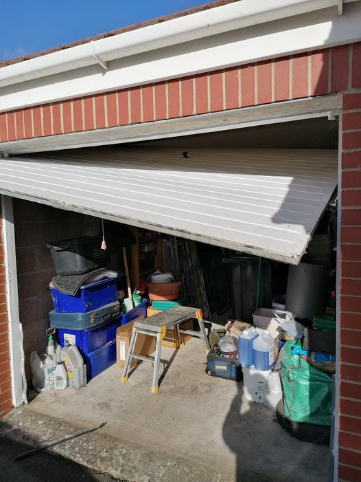 Garage door cable repairs in Caldicot