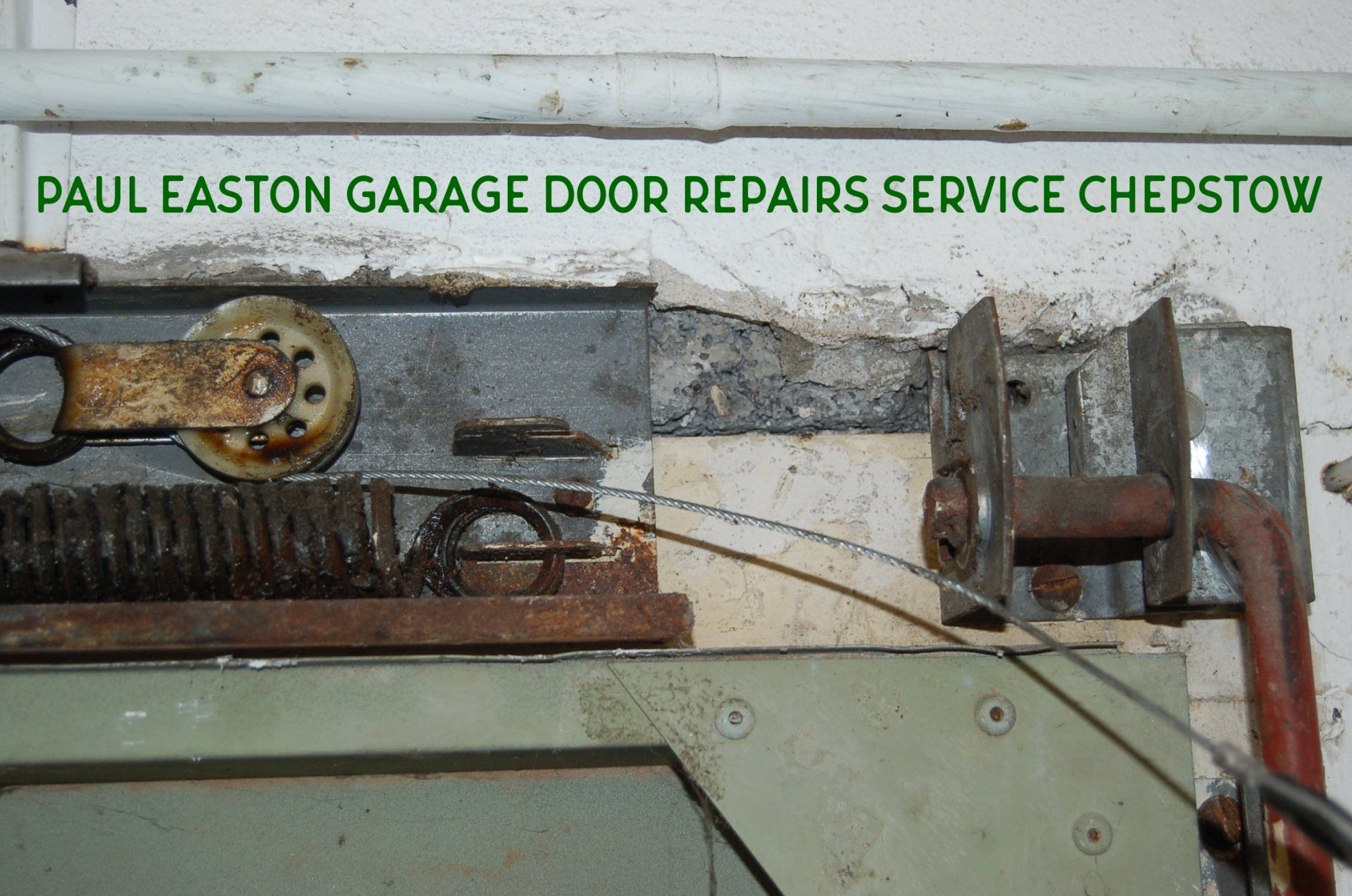 Paul Easton Garage door repair service Chepstow Garador garage door Mk3