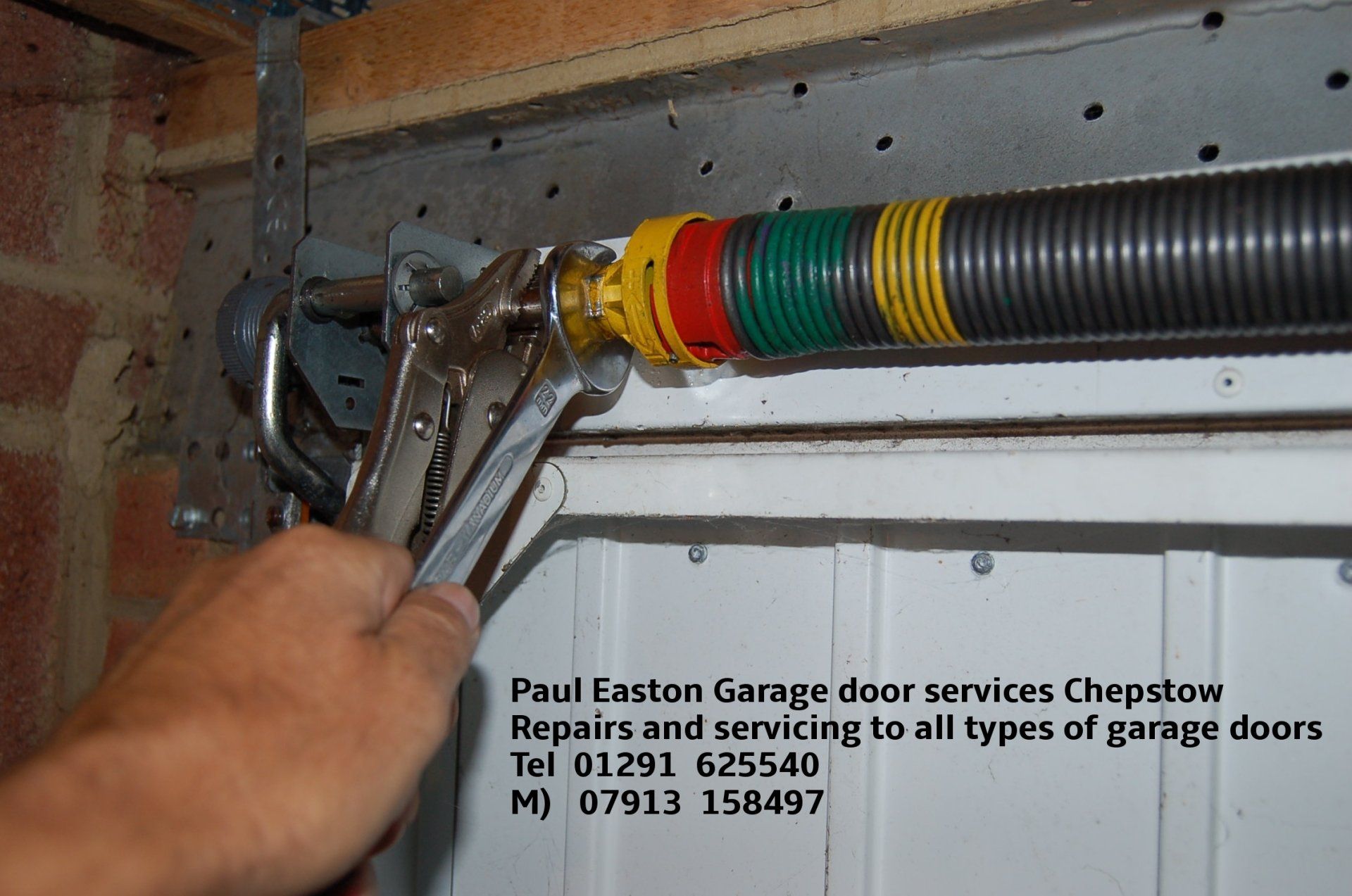 garage door repairs cardale spring adjustment paul easton locksmiths