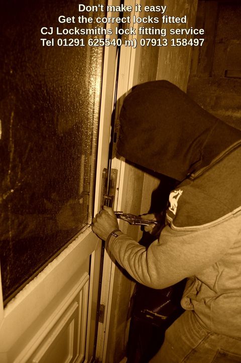cj locksmiths burglar