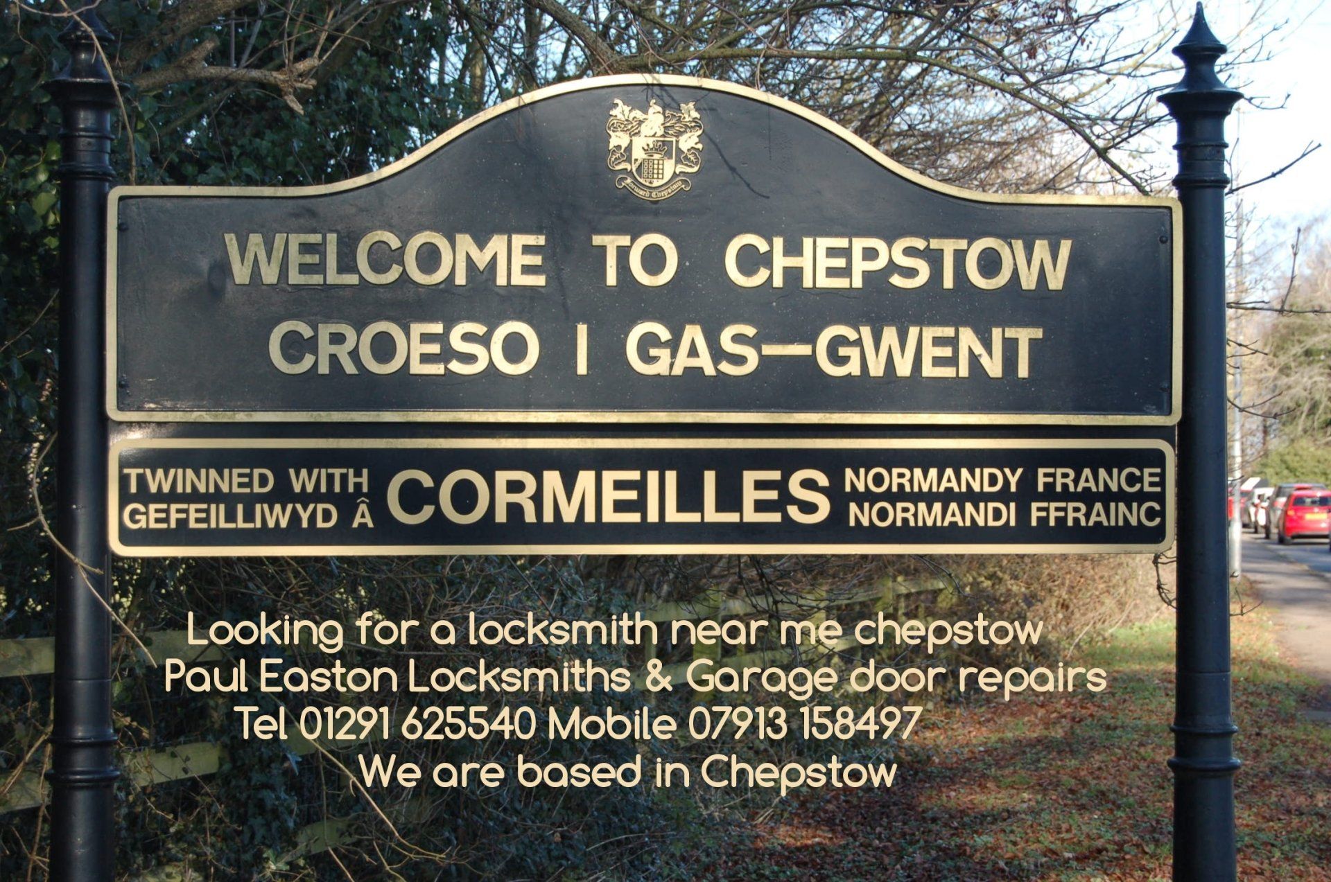 Looking for a locksmith near me Chepstow Paul Easton Locksmiths