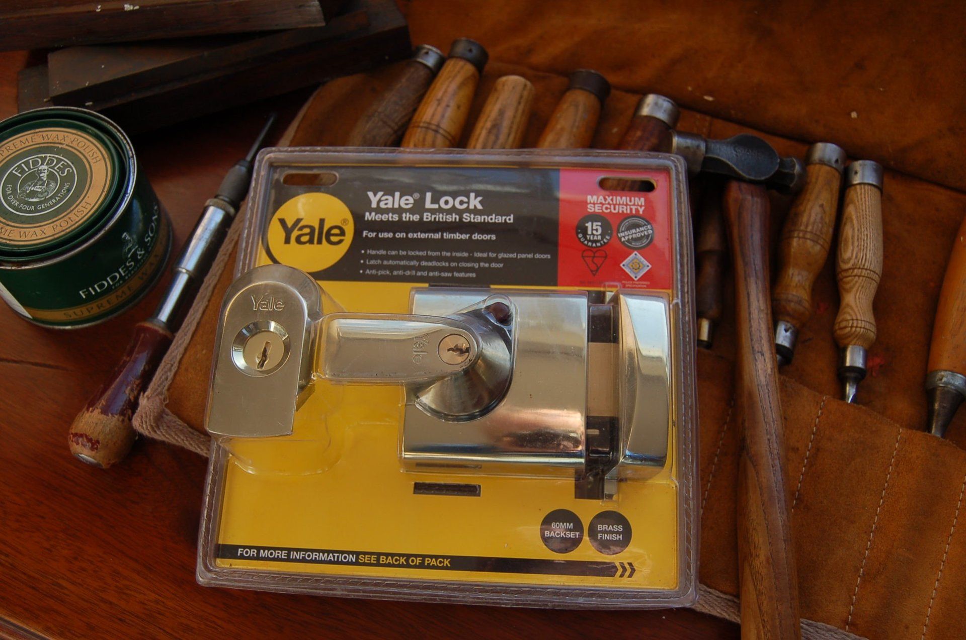 Yale locks fitted
