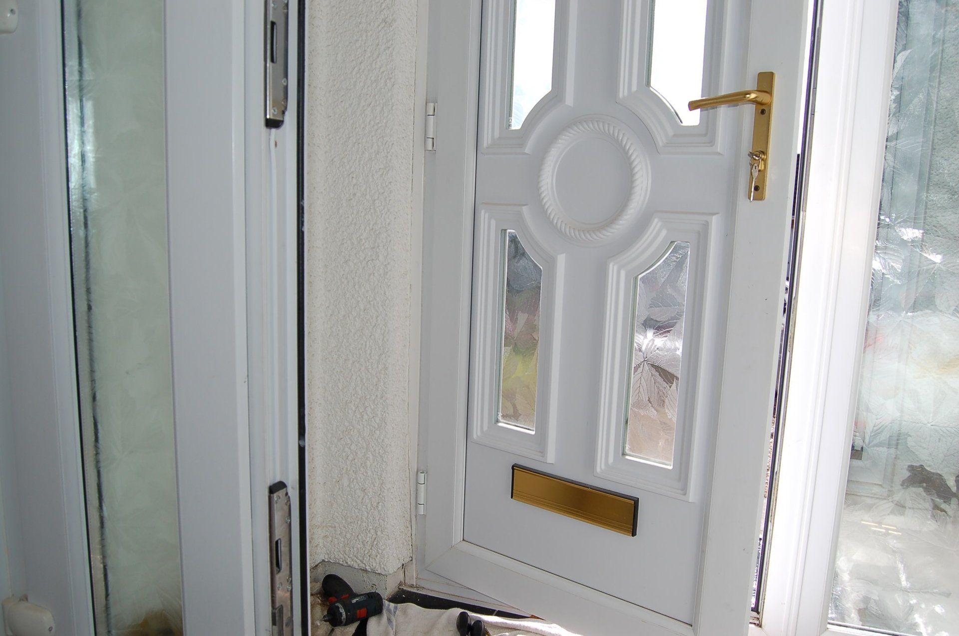 upvc door hinge completed repair cj locksmiths