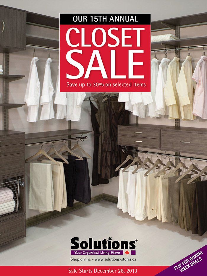 Catalog cover design for a Closet Sale catalog