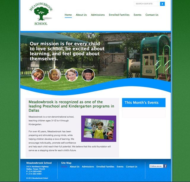 Meadowbrook Preschool Website