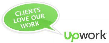 Clients love our work on Upwork