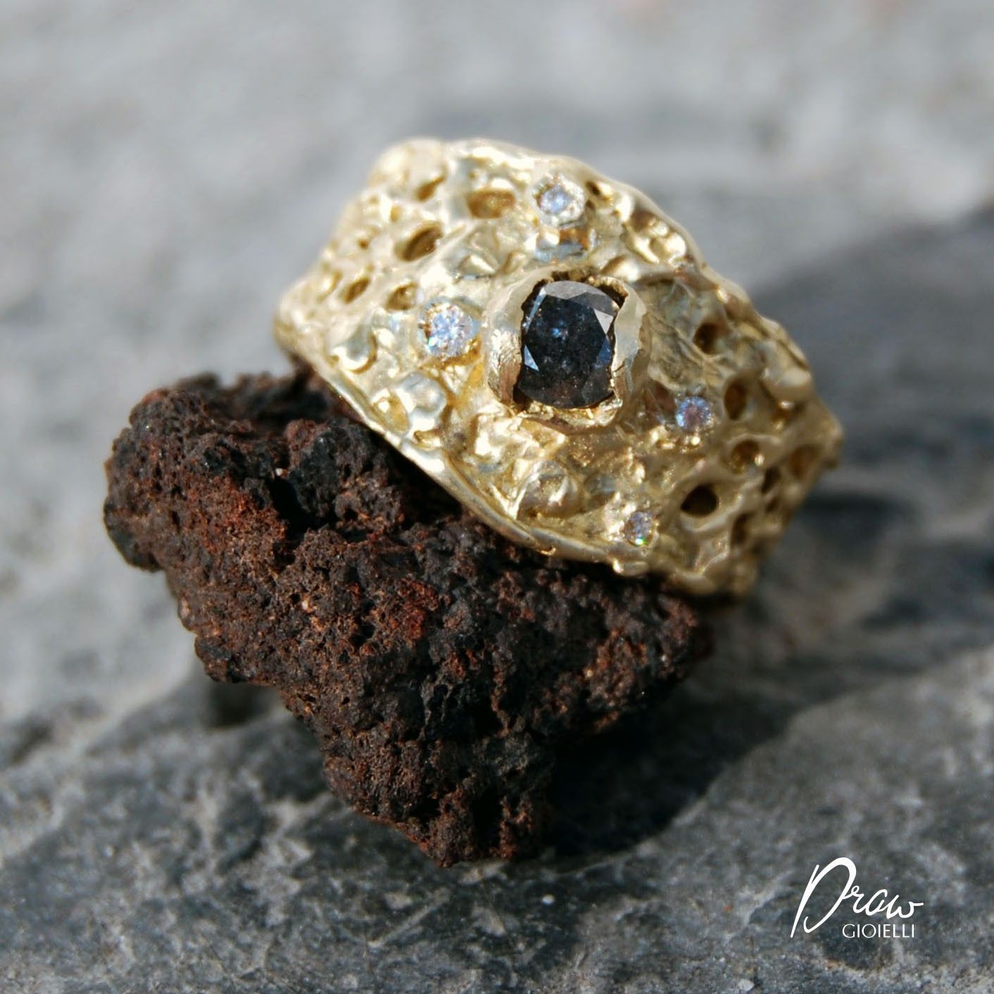 Argento con diamanti