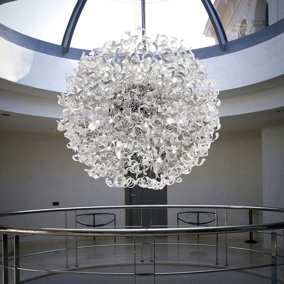 lampada a palla a sospensione