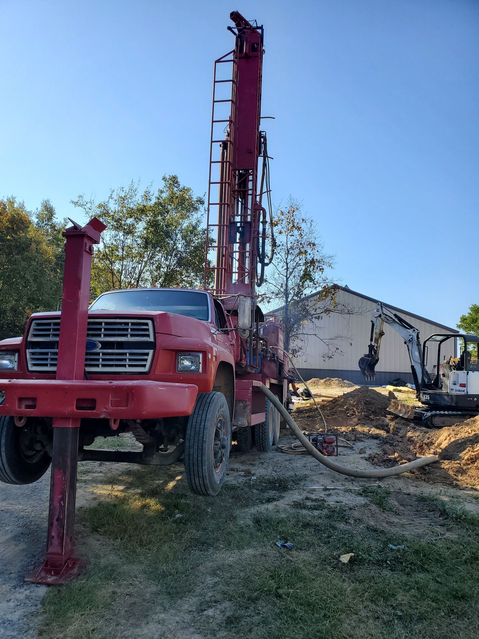 Drilling Of Well — Beebe, AR — White Well Drilling